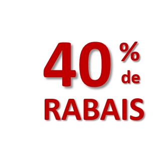 Jusqu'à ce soir⏰ - 40% sur toutes les formations avec le code : RABAIS 