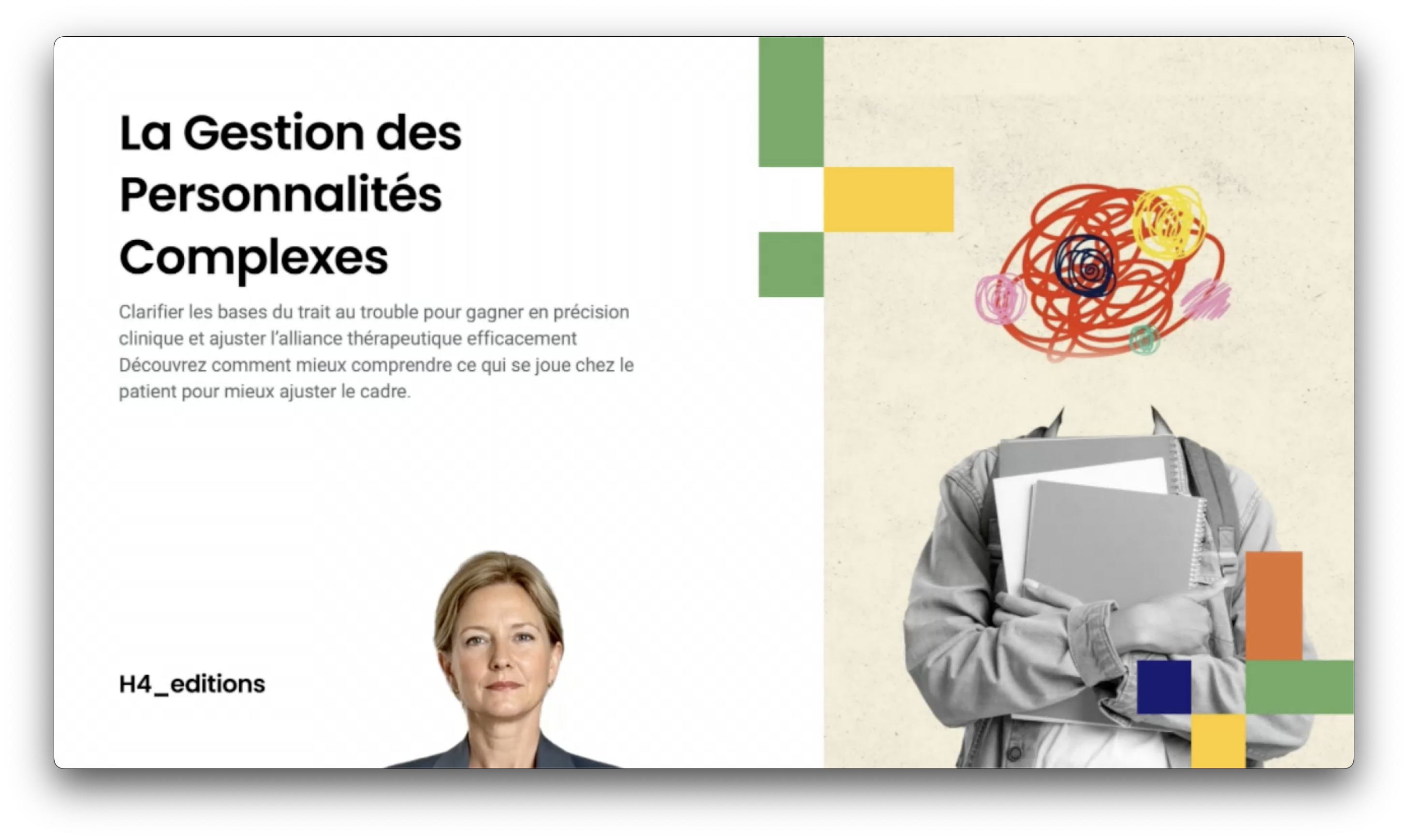 NOUVEAU🍀Personnalités complexes en psychothérapie : narcissique, évitante, dépendante — repères cliniques et interventions