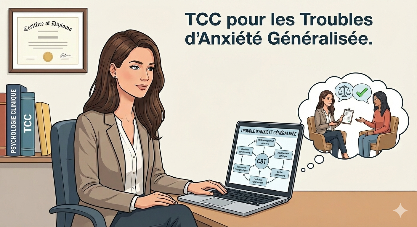 Nouveau🍀TCC pour les troubles d'anxiété généralisée